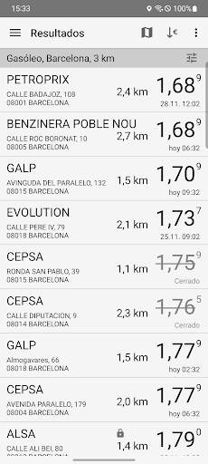 Precio de Gasolina al Instante screenshot 1
