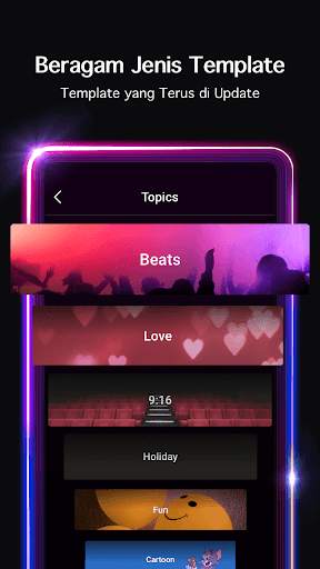 Vibe - Pembuat Video Musik, Efek, Sangat Gampang screenshot 4