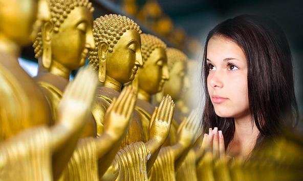 Gautam Buddha Photo Frame screenshot 3