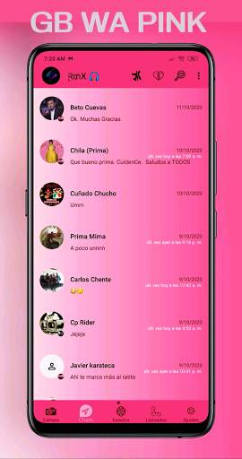 GB WA Pink Aero - WA Update Terbaru screenshot 2