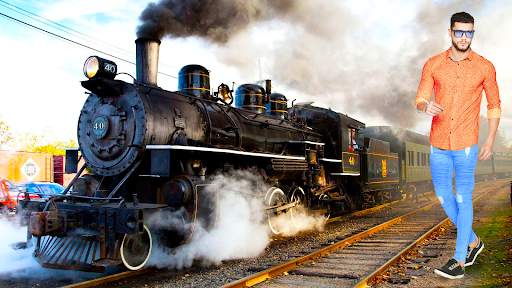 Ancient Train Photo Editor screenshot 1