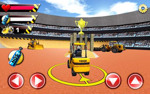 Construction Derby Racing 3D screenshot 1