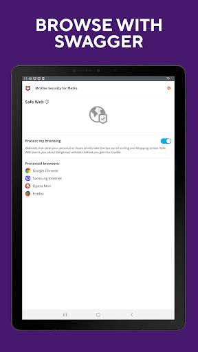 McAfee® Security for Metro® screenshot 11