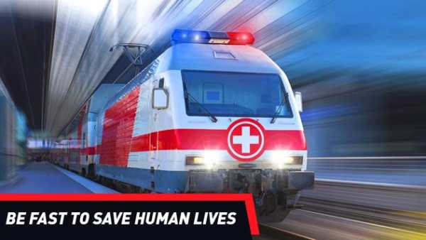 Ambulance Driving Game: Patient Delivery Train Sim screenshot 3