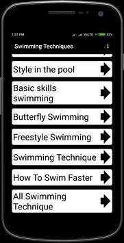 Swimming Techniques screenshot 3