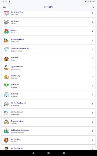 English conversation - translate to multi-language screenshot 8