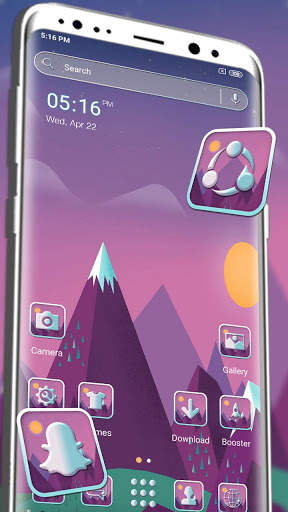 Minimal Nature Launcher Themes screenshot 1