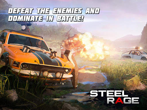 Steel Rage: Mech Cars PvP War 8 تصوير الشاشة