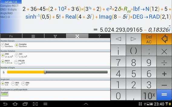 rvCalc Calculator FREE screenshot 14