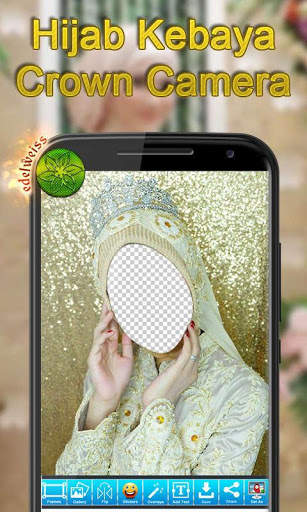 Hijab Kebaya Crown Camera screenshot 6