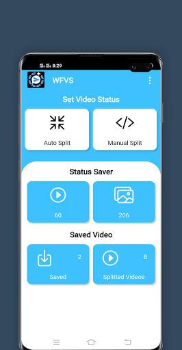 WFVS | Video Splitter For WhatsApp | Status Save скриншот 8