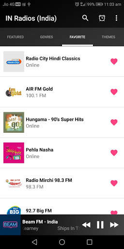 IN Radios - FM, Internet Radio, Free Radio Online screenshot 5