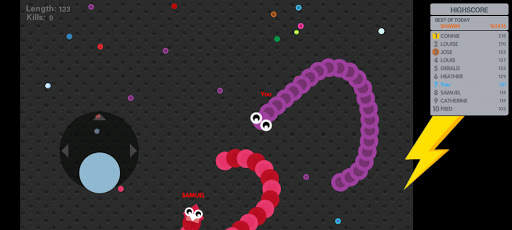 Snake io Worms Zone io 6 تصوير الشاشة