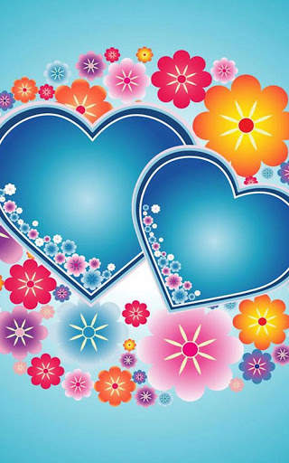 HD Love Hearts Live Wallpaper screenshot 2