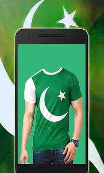 Pakistan Flag Shirts 14 August Photo Editor screenshot 1