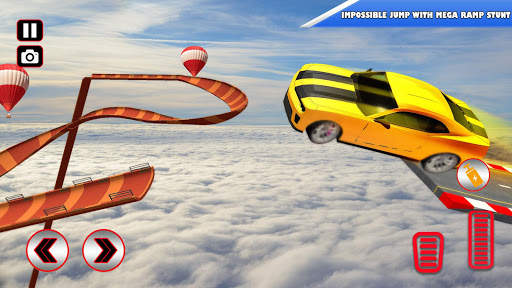 Mega Ramp Car Stunt Driving Game स्क्रीनशॉट 3