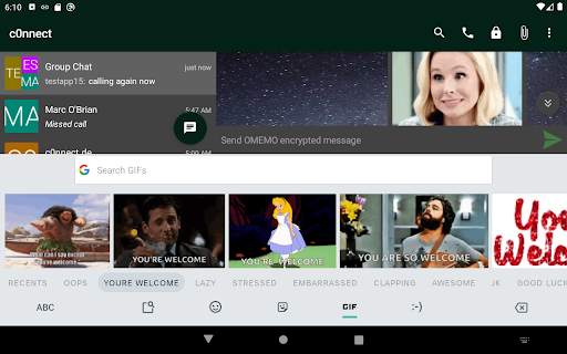 c0nnect messenger PRO ( XMPP / jabber ) screenshot 12