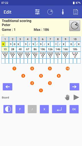 My Bowling Scoreboard screenshot 5