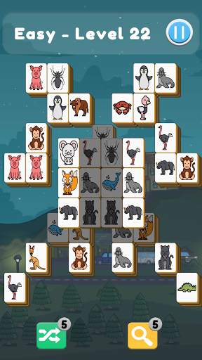 Mahjong Animal Nature Travel screenshot 1