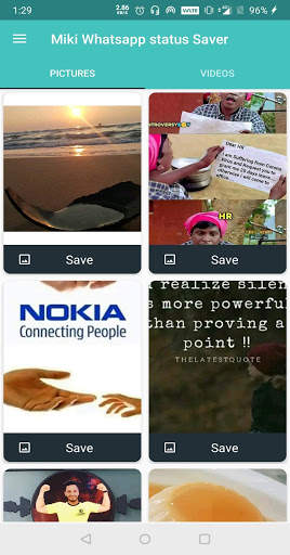 Miki Whatsapp Status Saver screenshot 2