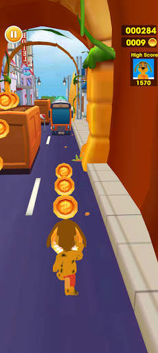 Pet Dog Subway Escape Surf screenshot 19