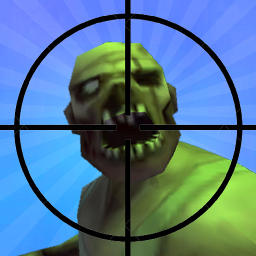 zombie sniper shooting icon