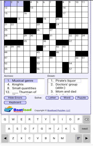Daily Crossword screenshot 3