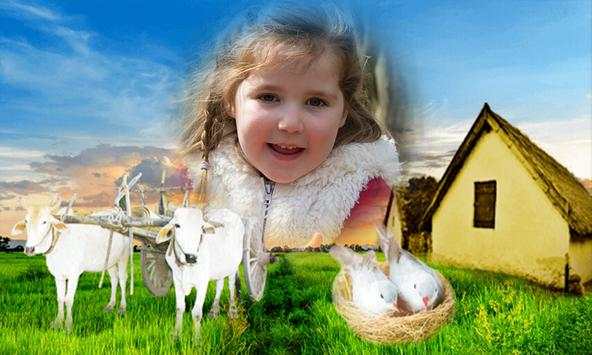 Village agriculture photo frame application screenshot 21