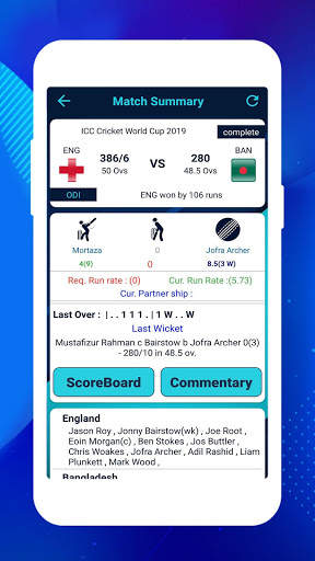 Live Cricket Scores screenshot 3