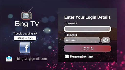 Bing TV Streams screenshot 1