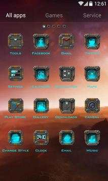 Mars  GO Launcher Theme screenshot 3