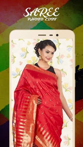Saree Design Photo Editor screenshot 1