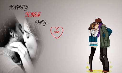 Kiss Day Photo Frame screenshot 4