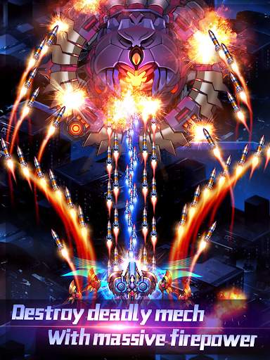 Serangan Thunder: Space Airplane War screenshot 16
