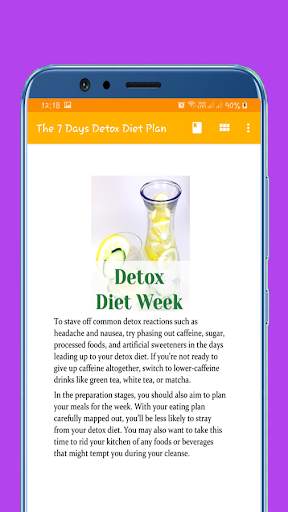 The 7 Days Detox Diet Plan screenshot 4