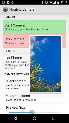 Floating Camera screenshot 1