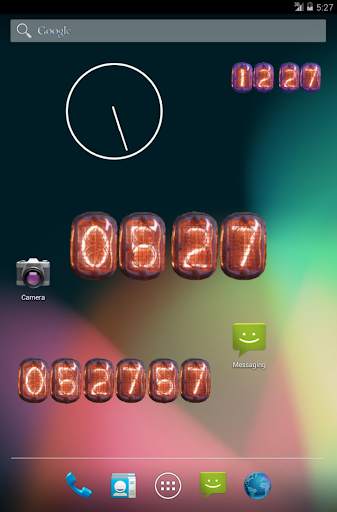 Nixie Clock Widget screenshot 5