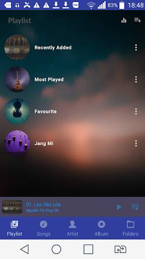 Smart Music Player screenshot 1
