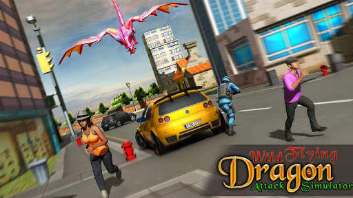 Wild Flying Dragon Attack Simulator screenshot 2
