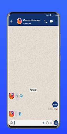 WhutsApp Messenger - Free Video Calls & Group chat 2 تصوير الشاشة
