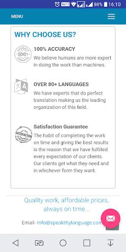 Human Translation Service screenshot 4