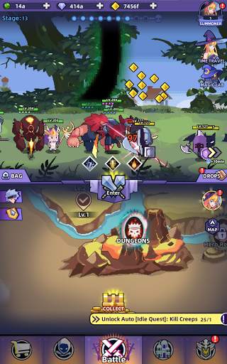 Idle Summoner : Grand Battle screenshot 8