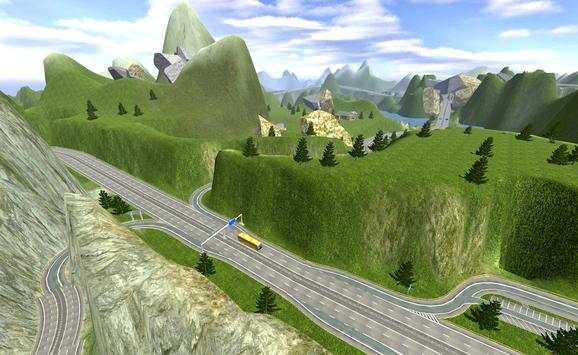 Euro Bus Driver 3D: Uphill Sim screenshot 3