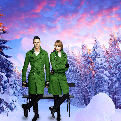 Snowfall Photo Editor - Frames icon
