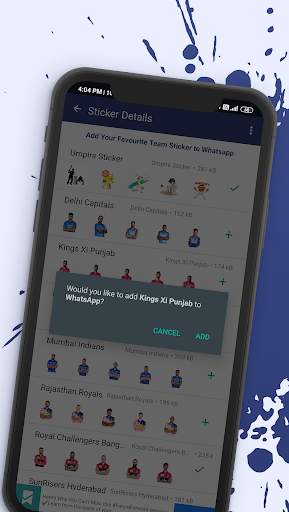 IPL 2020  - Stickers for Whatsapp screenshot 5