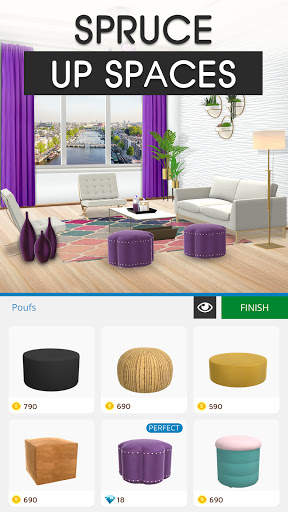 Home Makeover - Interior Design Decorating Games screenshot 4