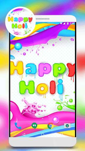 Colors in water - Holi Live wallpaper screenshot 4