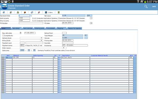 Liquid UI Client for SAP screenshot 22