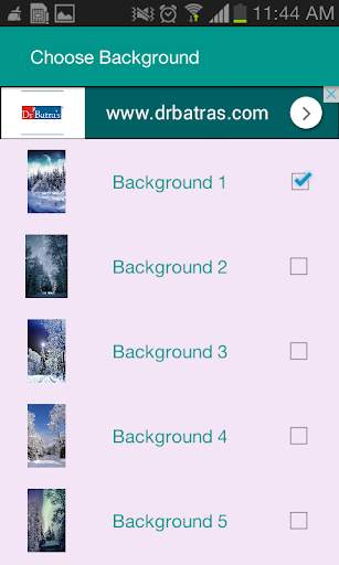 Snowfall Free Live Wallpaper screenshot 10