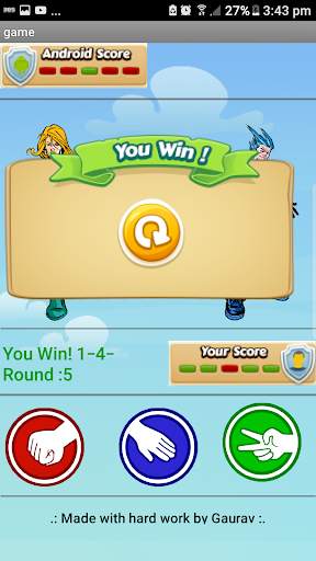 The RockPaperScissor Game screenshot 6